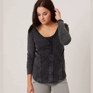 Gilded Intent | The Buckle Washed Top Raw Edge